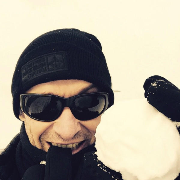 Hugh Jackman Braves the NYC Snow, Walks Dogs While Looking Stunning