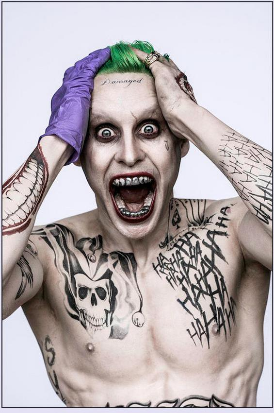 It's No Joke Jared Leto Shows off His Bulging Biceps
