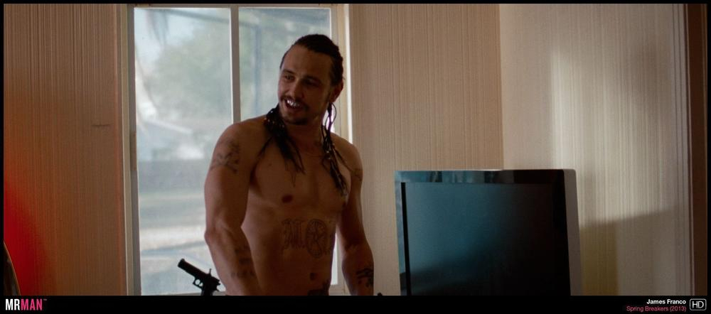 James Franco Gets His Nipple Shaved