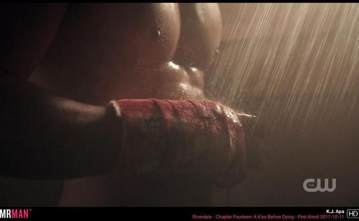 K.J. Apa Gets Shirtless Again in the New Riverdale Trailer