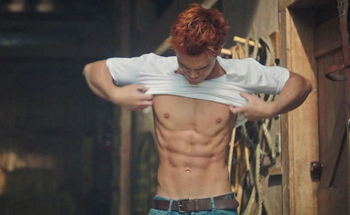K.J. Apa's New Shirtless Scene Is Gay Porn And That's Just A Fact