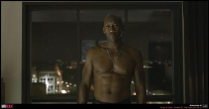 Mahershala Ali shirtless