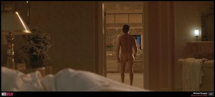 Michael Douglas' ass in Basic Instinct