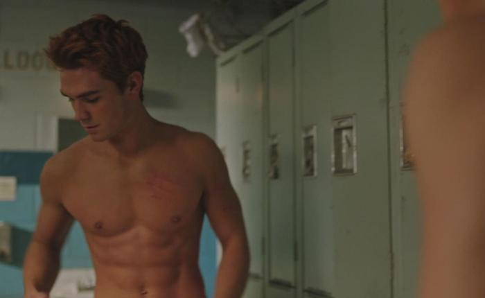 Charles Melton Talks About K.J. Apa's "Coconuts" In New Shirtless Riverdale Scene! 