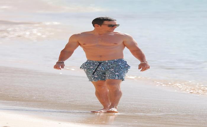 Is It Hot In Here or Is Mark Wahlberg Just Shirtless on the Beach? 
