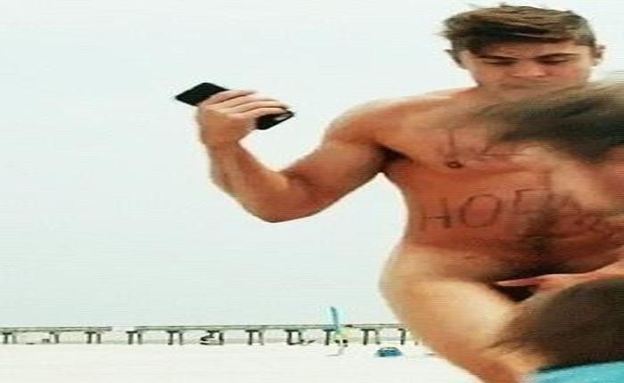 Zac Efron Gives Us a Peek of His Peen in Dirty Grandpa