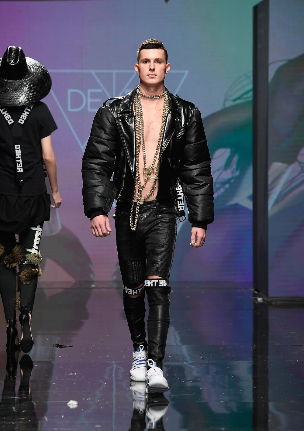 These Men Were Serving Shirtless Looks at Los Angeles Fashion Week