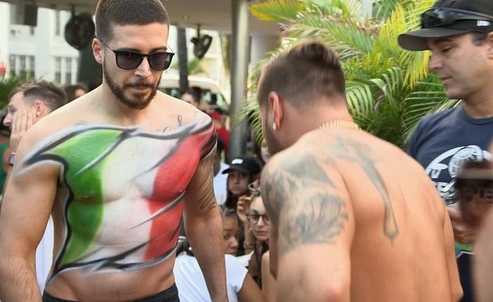 Jersey Shore's Vinny Strips Totally Naked in a Chippendale's Show!