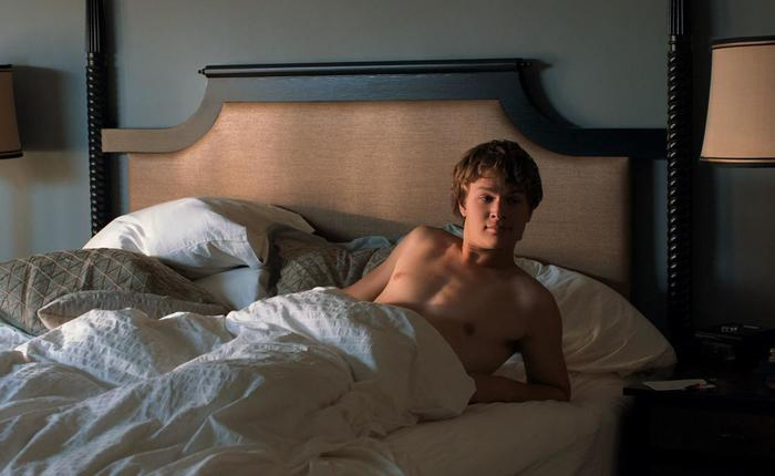 Ansel Elgort Posted a Bunch of Shirtless Selfies Last Night
