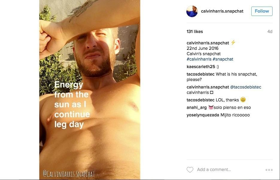 Calvin Harris Is Officially in "Revenge Body" Mode 