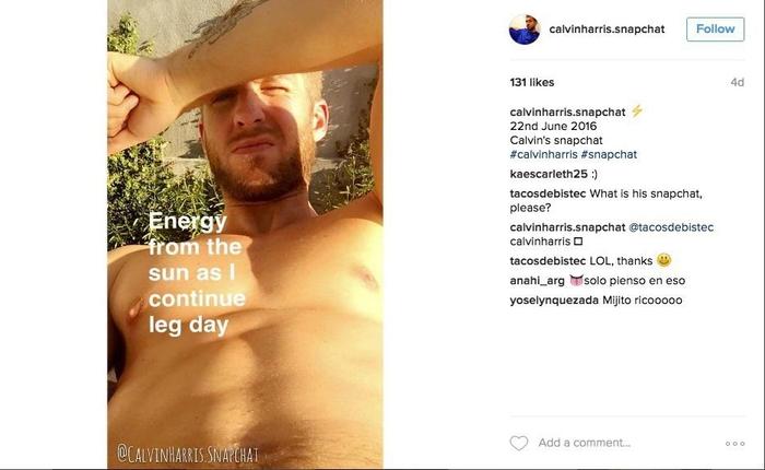 Calvin Harris Is Officially in "Revenge Body" Mode 