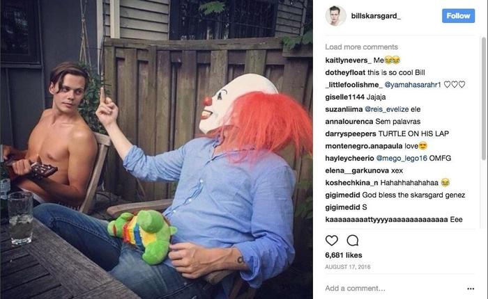 Stay With Me Here - The New 'IT' Movie's Pennywise Is Really Hot