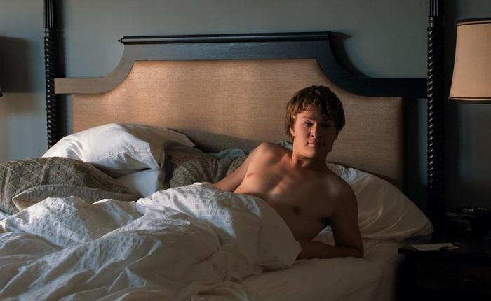 Ansel Elgort Posted a Nude Shower Pic to Help Us in The Quar