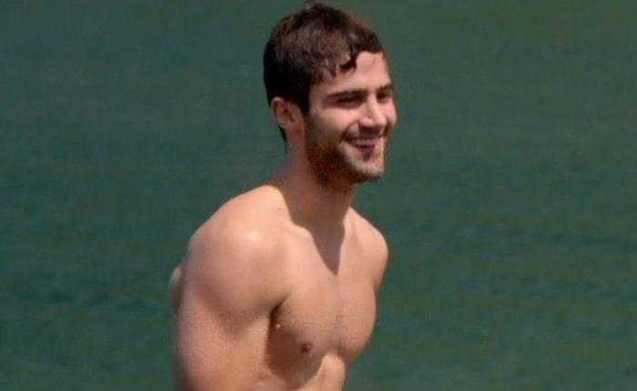 Demi Lovato Spits With Fiancé Max Ehrich, Who We Have Seen NUDE!