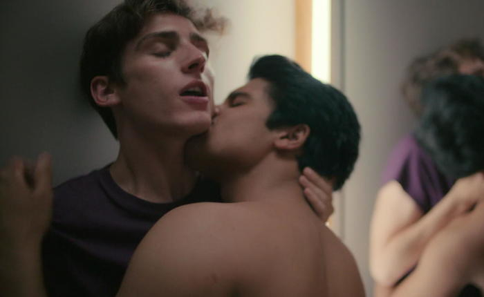 SFW Romantic Gay Scenes in Grand Army