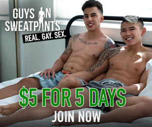 12 Days of Dickmas Deals: Get Five Days of Access to Guys in Sweatpants for Only $5