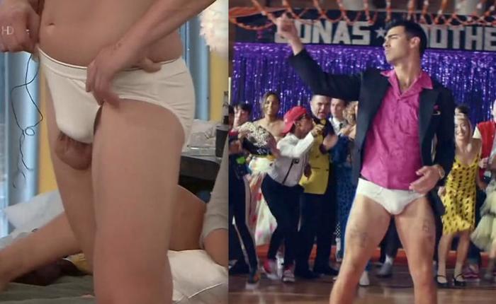 Just Ten Mouthwatering Bulges In Tighty-Whities