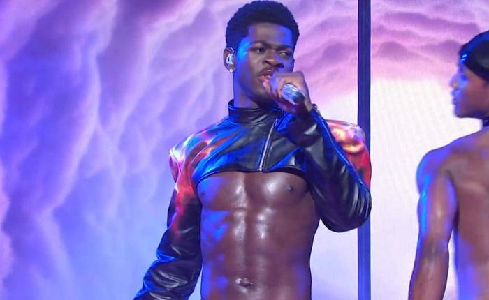 See Lil Nas X's Controversial Gay Kiss At BET Awards