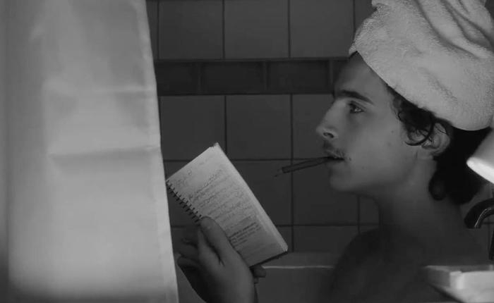 Timothee Chalamet’s Sexy Bathtub Scene 