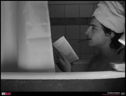 Timothee Chalamet’s Sexy Bathtub Scene