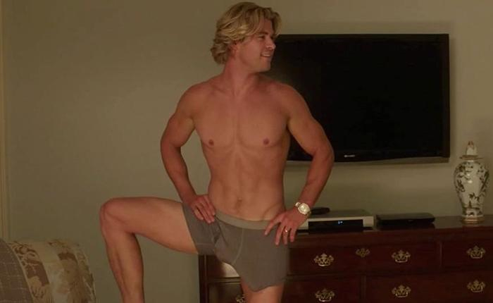 Which Two Hemsworth Brothers Are Fondling Each Other Here?