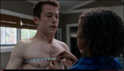 Dylan Minnette Is In Scream. Here He Is Shirtless And Crying