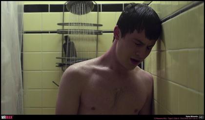Dylan Minnette Is In Scream. Here He Is Shirtless And Crying