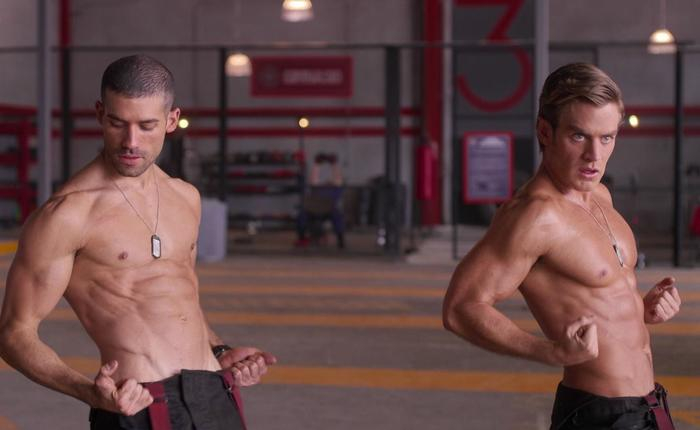 GIFs Of The Homoerotic Stripping Scene and THAT Photoshoot From Viral Netflix Hit High Heat