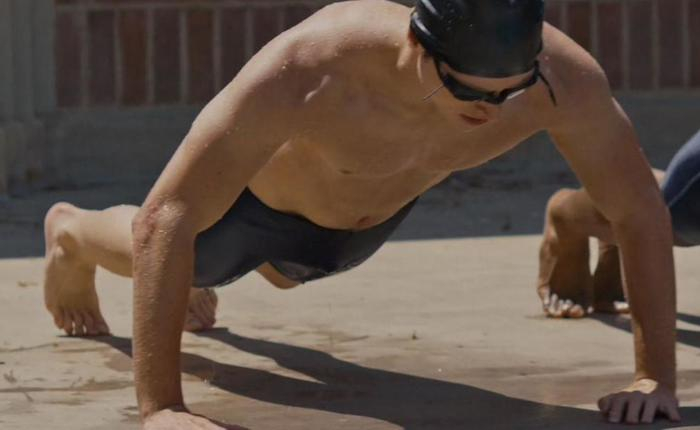 Mike From Hocus Pocus 2, Froy Gutierrez, Shirtless Pushups With Dripping Wet Bulge