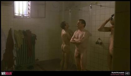 Men Showering Nude Together