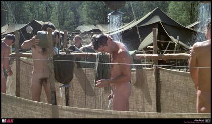 Men Showering Nude Together