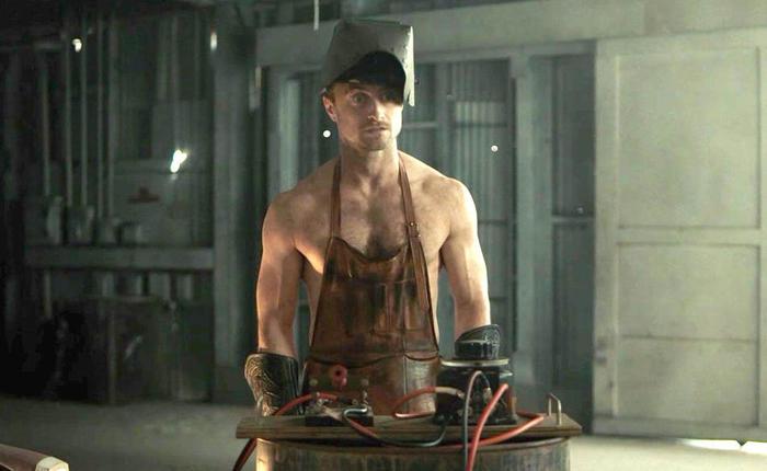 Daniel Radcliffe Puts His Penis On A Boulder In His Series