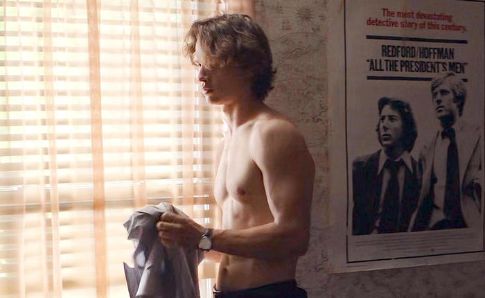 Is This Ansel Elgort's Happy Trail Or Upper Pubic Hair?