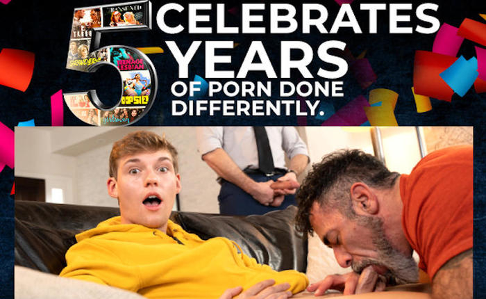 Celebrate 5 Years of Adult Time Gay for Only $5