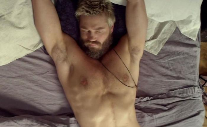 This Just Skin! Chad Michael Murray Strips Down In A New Holiday Movie 
