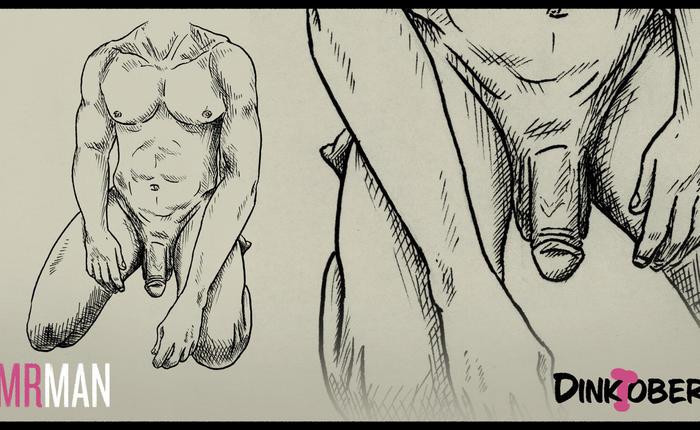 Dinktober Is Here! We're Kicking Off A Month Of Original Nude Celebrity Drawings