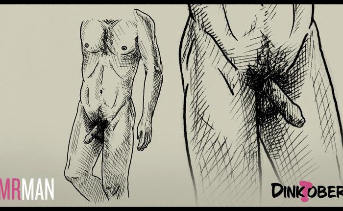 Dinktober 2025 Day 3: Guess The Celebrity Cock In Our Original Drawing!