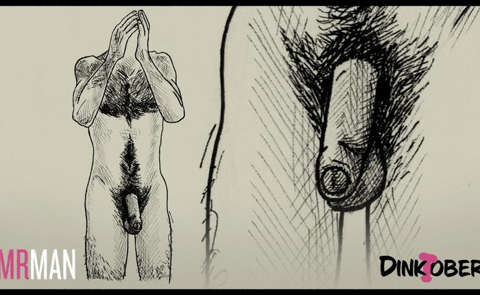 Dinktober 2025 Day 20: Guess The Celebrity Cock In Our Original Drawing!
