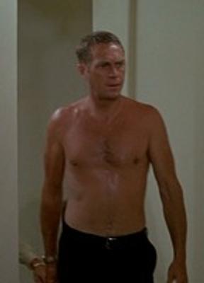 Steve McQueen Sexy Shirtless 46608