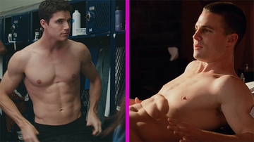 Hottest Celebrity Brothers Strip Down! Alexander Skarsgård Liam Hemsworth Luke Treadaway Marlon Wayans Shawn Wayans Stephen Amell Chris Hemsworth Robb