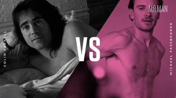 Battle of the Bulge: Colin Farrell vs. Michael Fassbender Colin Farrell Michael Fassbender 786