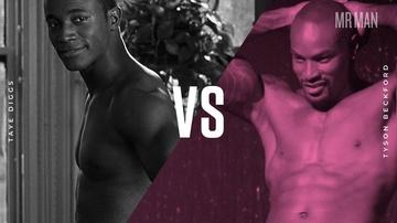 Battle Of The Bulge: Taye Diggs vs. Tyson Beckford Taye Diggs Tyson Beckford 855