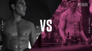 Battle of the Bulge: K.J. Apa vs. Ross Lynch K.J. Apa Ross Lynch 876