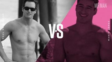 Battle of the Bulge: Mark-Paul Gosselaar vs. Mario López Mark-Paul Gosselaar Mario López 1139