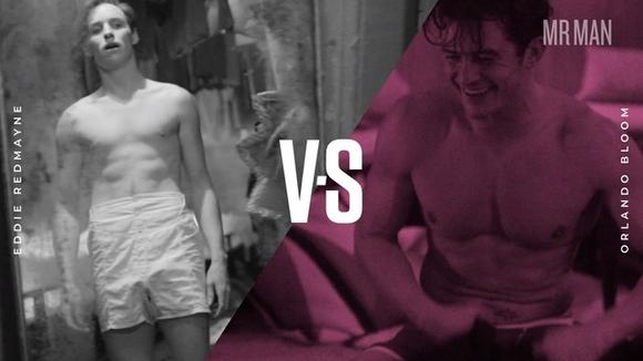 Battle of the Bulge: Orlando Bloom vs. Eddie Redmayne Eddie Redmayne Orlando Bloom 1205