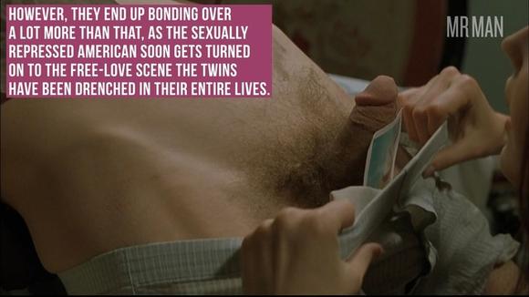 Manatomy of a Nude Scene: Michael Pitt and Louis Garrel Dicks in The Dreamers Louis Garrel Michael Pitt 2039