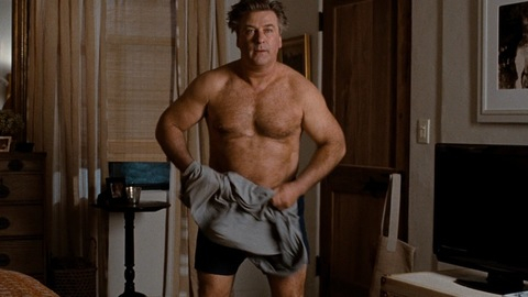 Sexiest Alec Baldwin Scene in It's Complicated. Shirtless, Underwear. 601