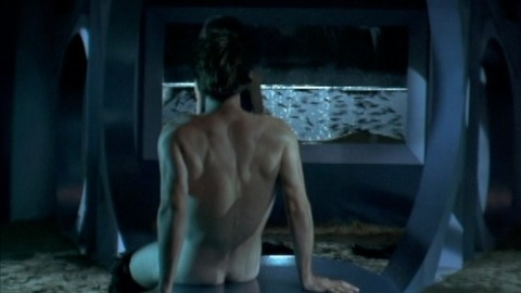 William Baldwin Naked in Shattered Image. Shirtless, Butt. 661