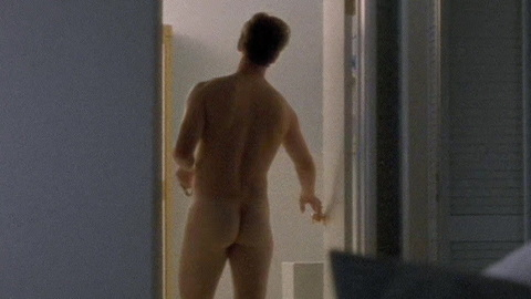 Peter Berg Nude as Mike Swale. Butt, bedroom, doorway. 90152