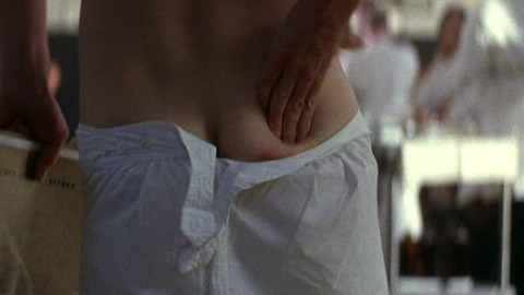 Nudes of Lt. Red Winkle from Pearl Harbor. Butt, Shirtless. 51702